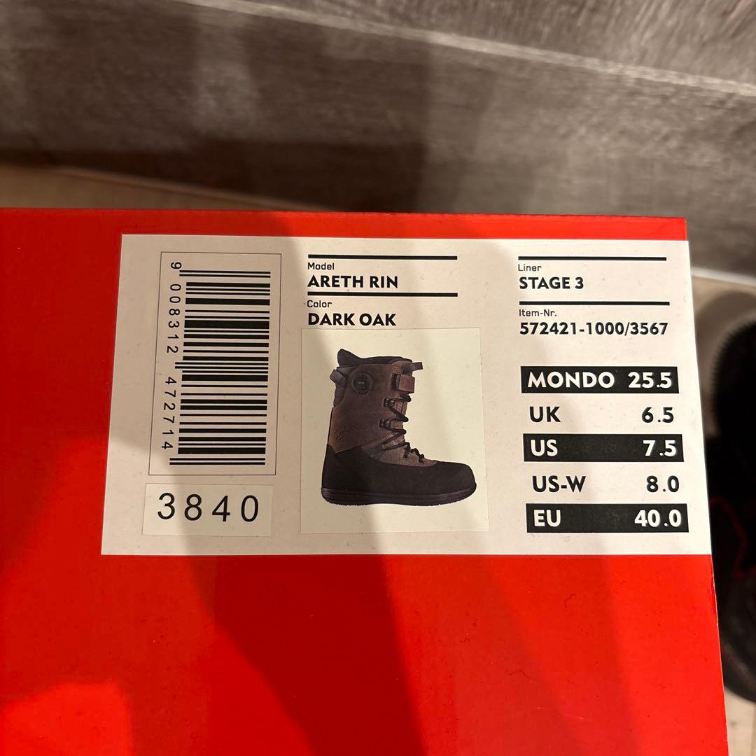 DEELUXE AREth RIN 24-25 S3 アースリン　25.5cm