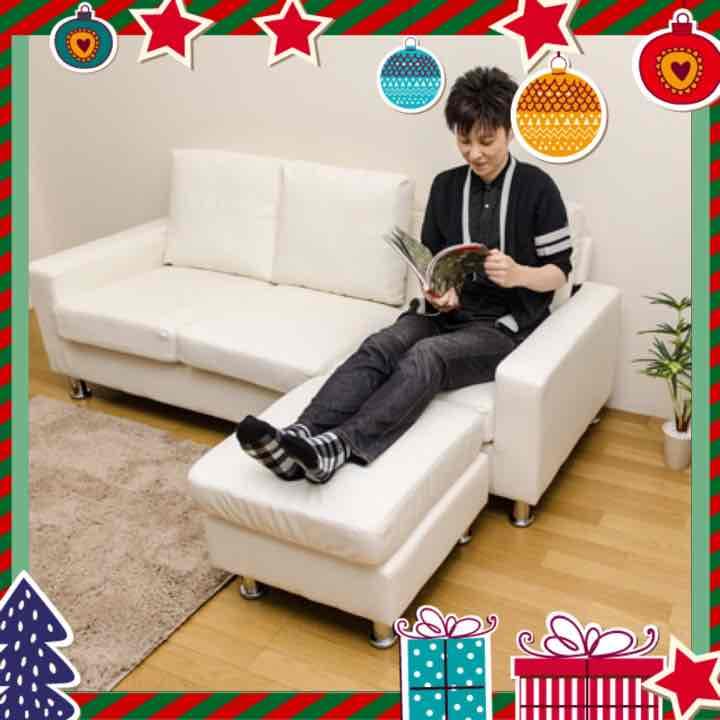 ✨【アウトレット】GRACE　3人掛けカウチソファ