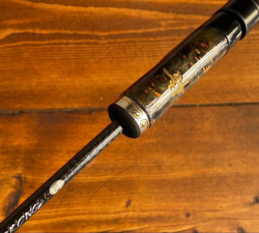 バス釣りセット　超軽量　カーボンロッド　スピニングロッド　S602L バスロッド