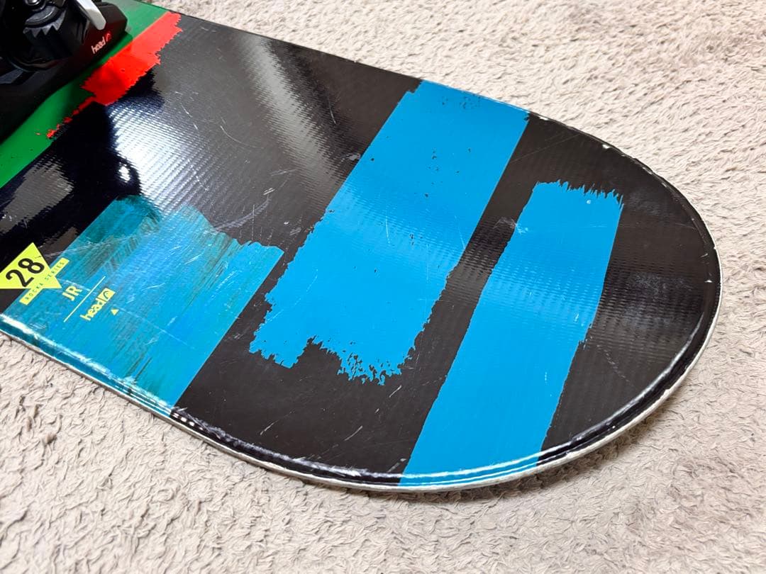 head スノーボード　ジュニア3点セット バイン、ブーツ付き