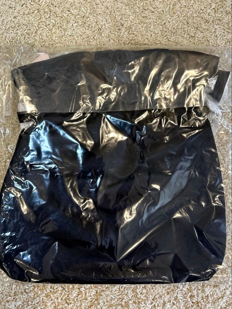 ゴースト＆レディMaison de FLEUR コラボトートバッグ 黒フロー