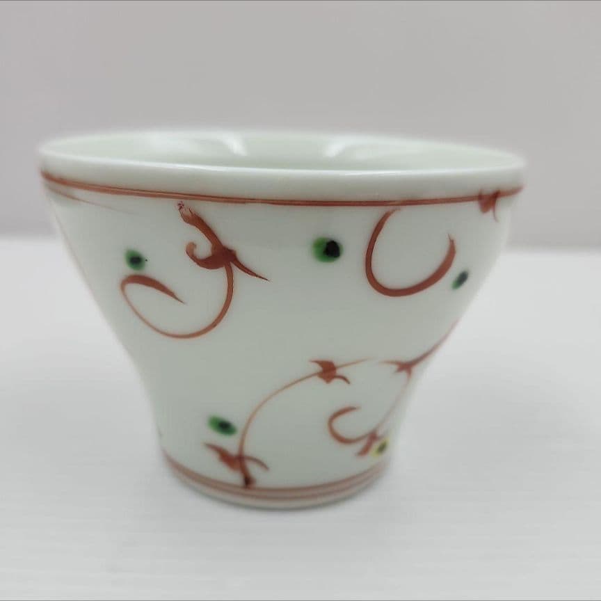 波佐見焼　陶房　青　反湯呑　新仙茶　フリーカップ　5柄揃　新品未使用