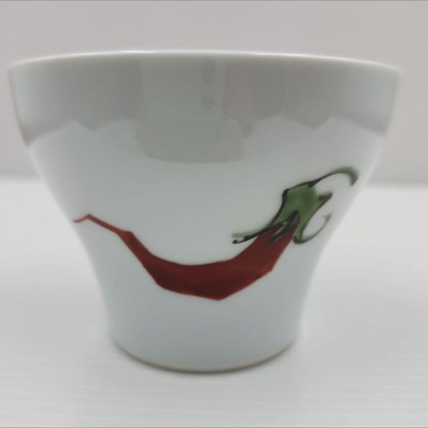 波佐見焼　陶房　青　反湯呑　新仙茶　フリーカップ　5柄揃　新品未使用