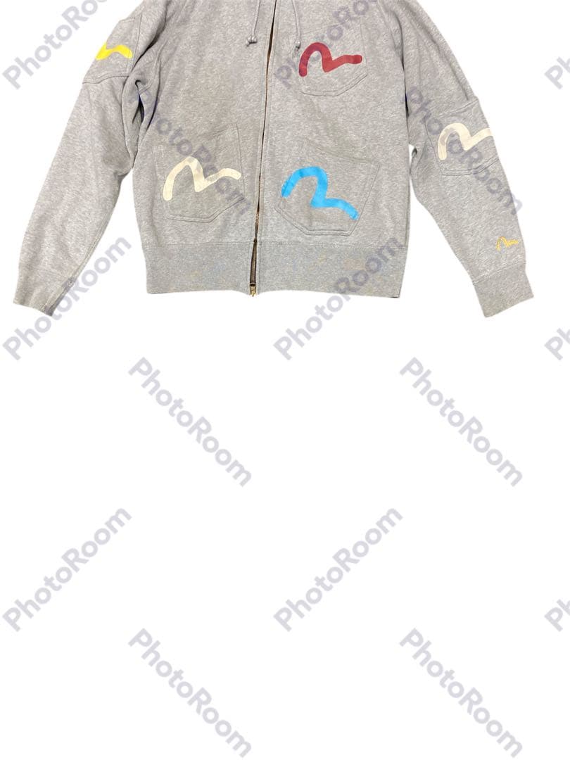 EVISU エヴィス 【希少モデル】カラフルロゴ パーカー サイズ40Mサイズ