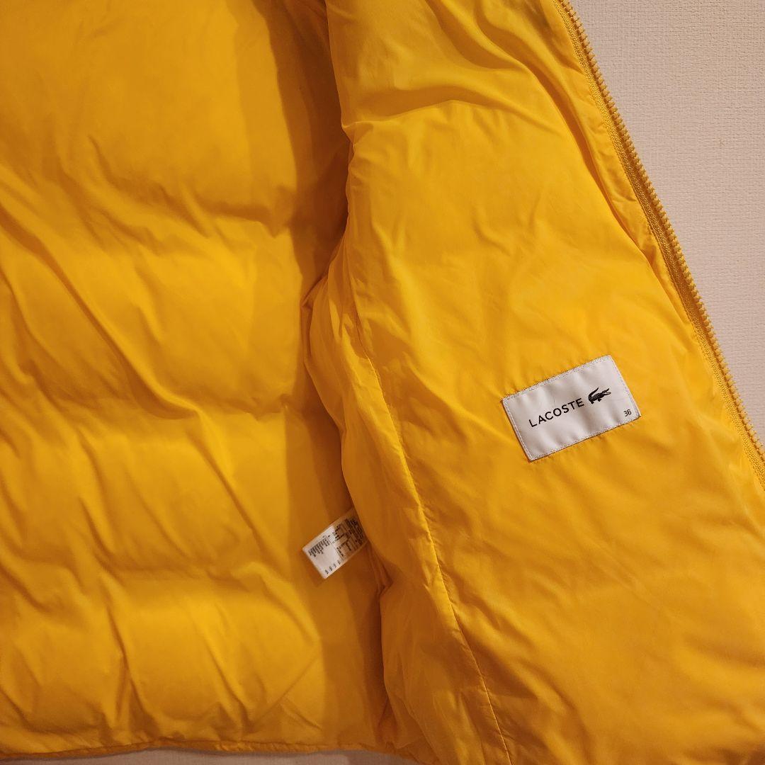 ■LACOSTE■ラコステ 収納フード付き ダウンジャケット レディース M
