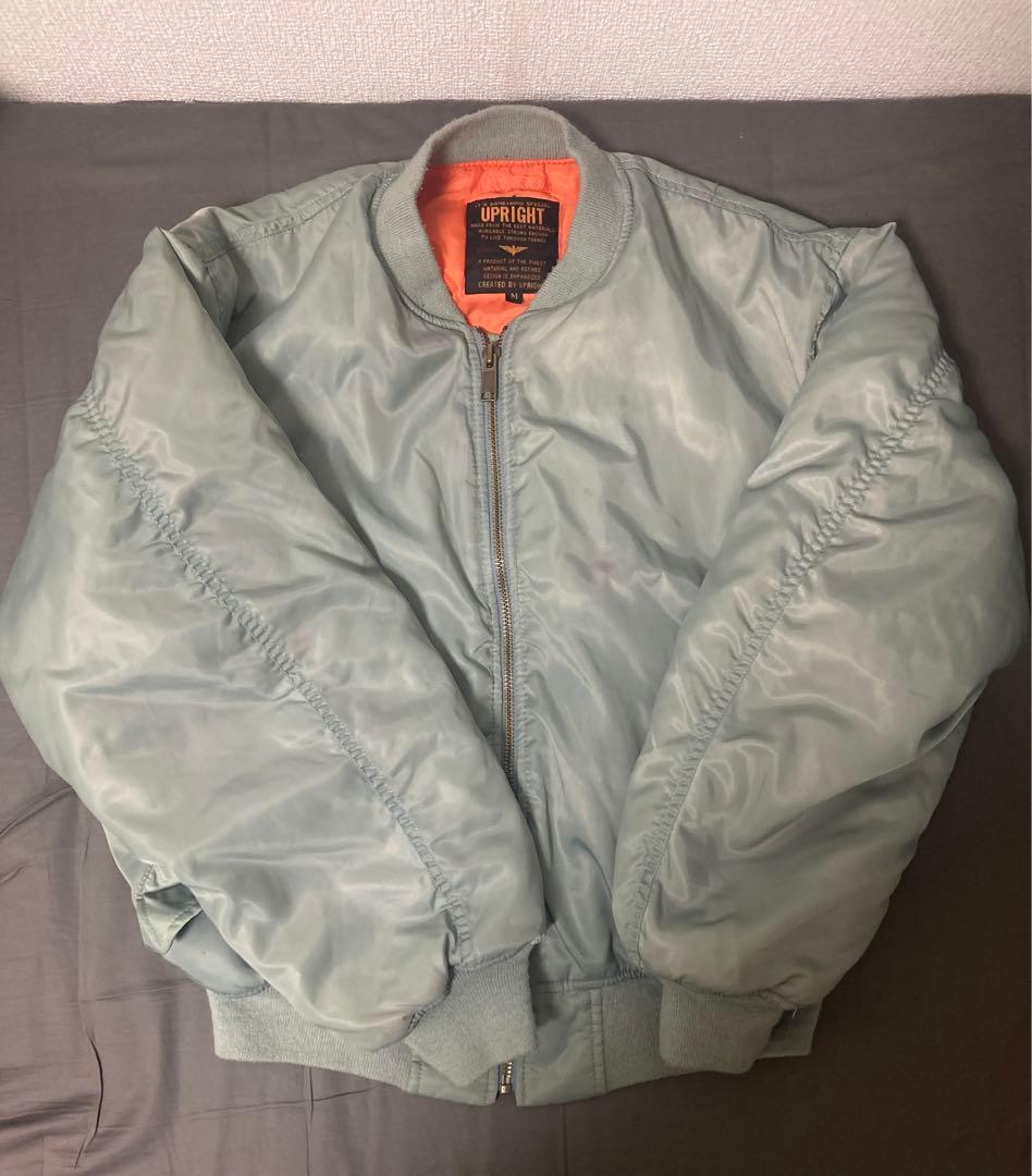MA-1 90s グレー　ジャケット