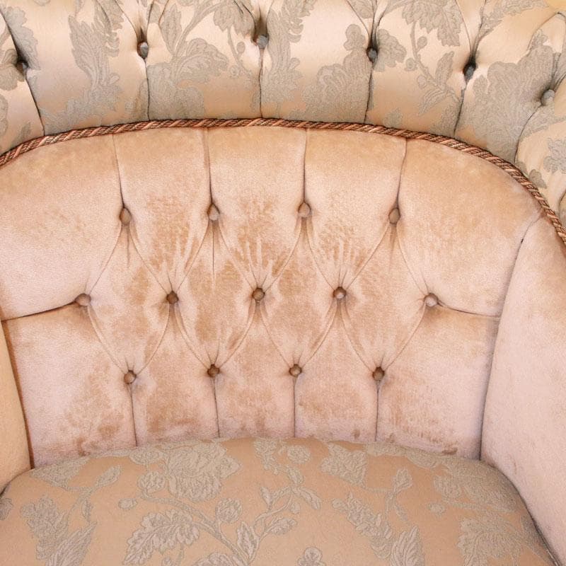 一人掛けソファ ファブリックチェア 水色 インテリア 122-331