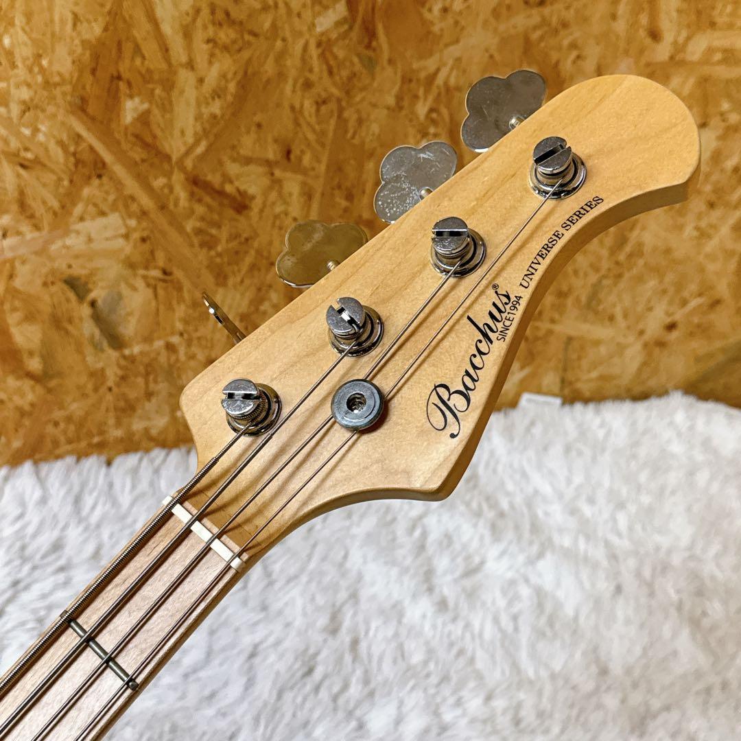 BACCHUS/バッカス JB ジャズベ ピンク ベース女子 初心者豪華セット♪