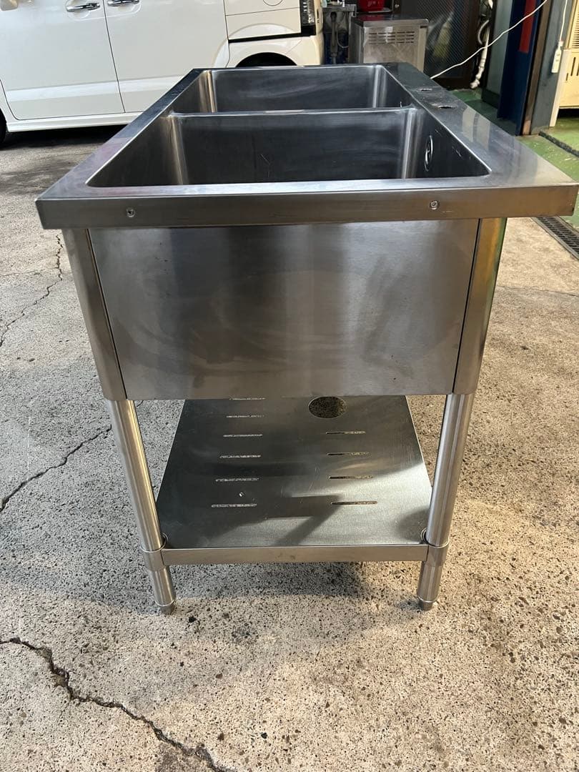 taniko 2槽シンク1200x600x800