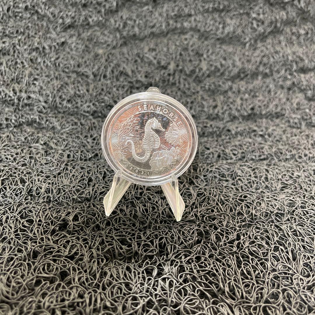 2021年サモア「タツノオトシゴ・シーホース」純銀 1オンス