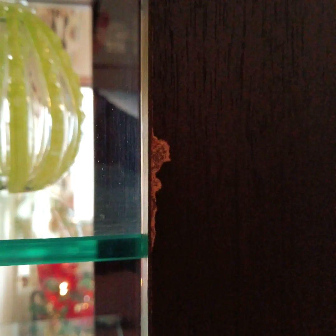 照明付き ガラスキャビネット コレクションケース キュリオケース　キュリオ59