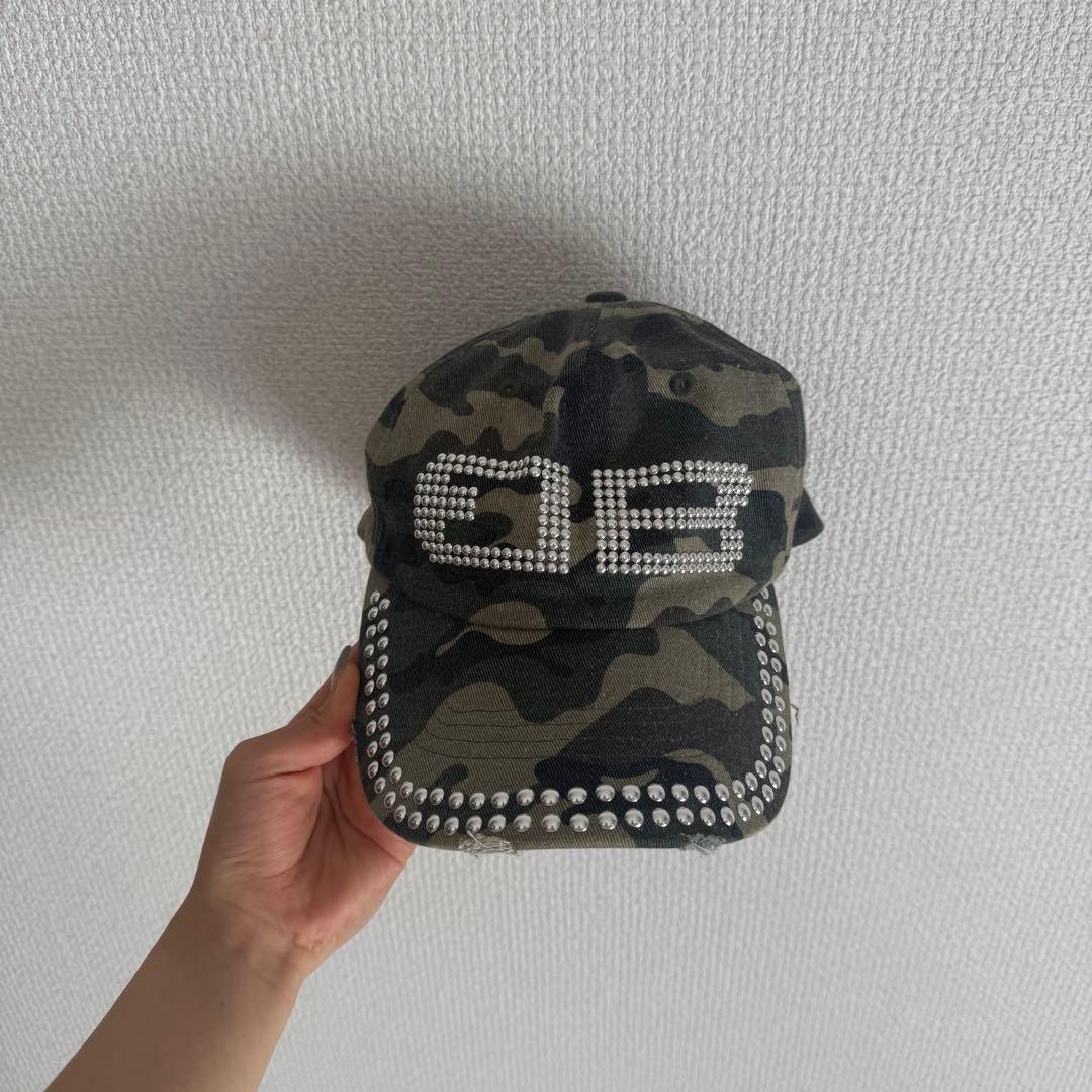 BEEDEN BD STUDS DAMAGE CAP カモ　迷彩