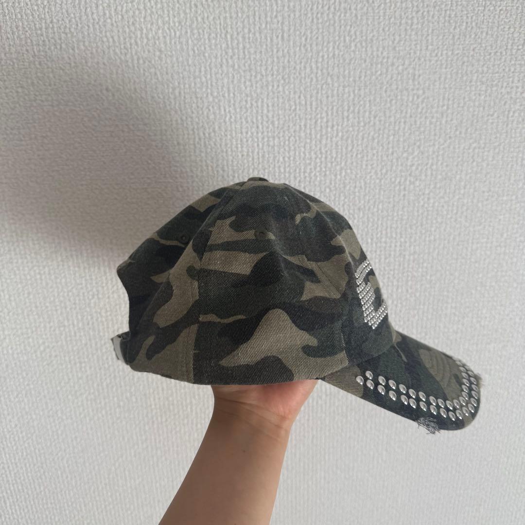 BEEDEN BD STUDS DAMAGE CAP カモ　迷彩