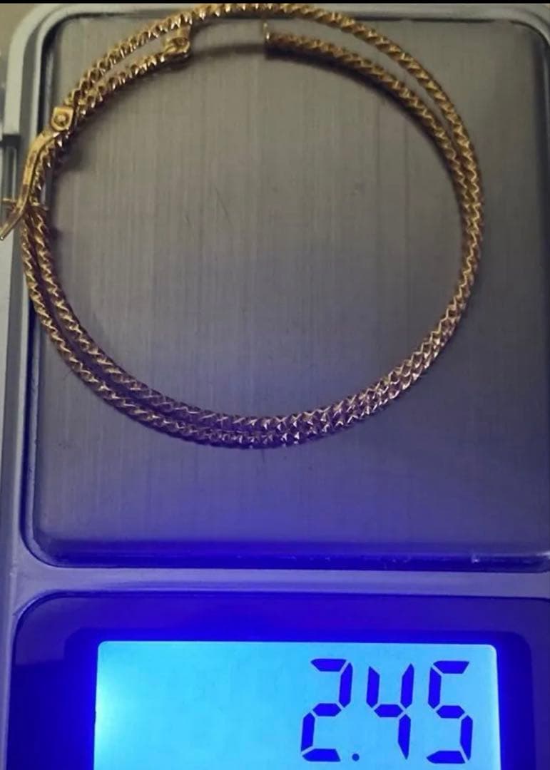 STAR JEWELRY スタージュエリー k18 フープピアス 40mm