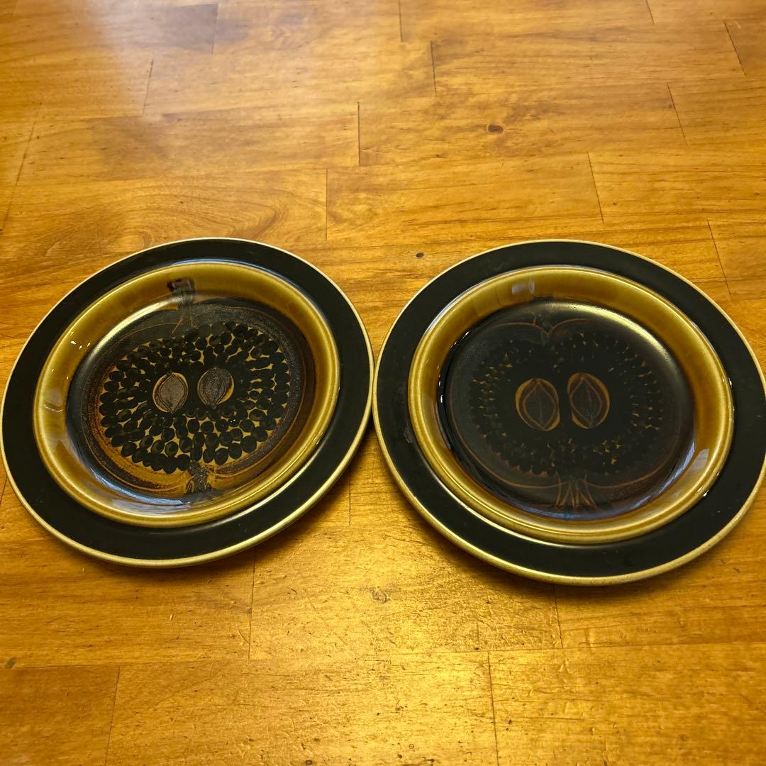 ARABIA fruitりんごフィンランド皿 909/m 909/r 2枚セット