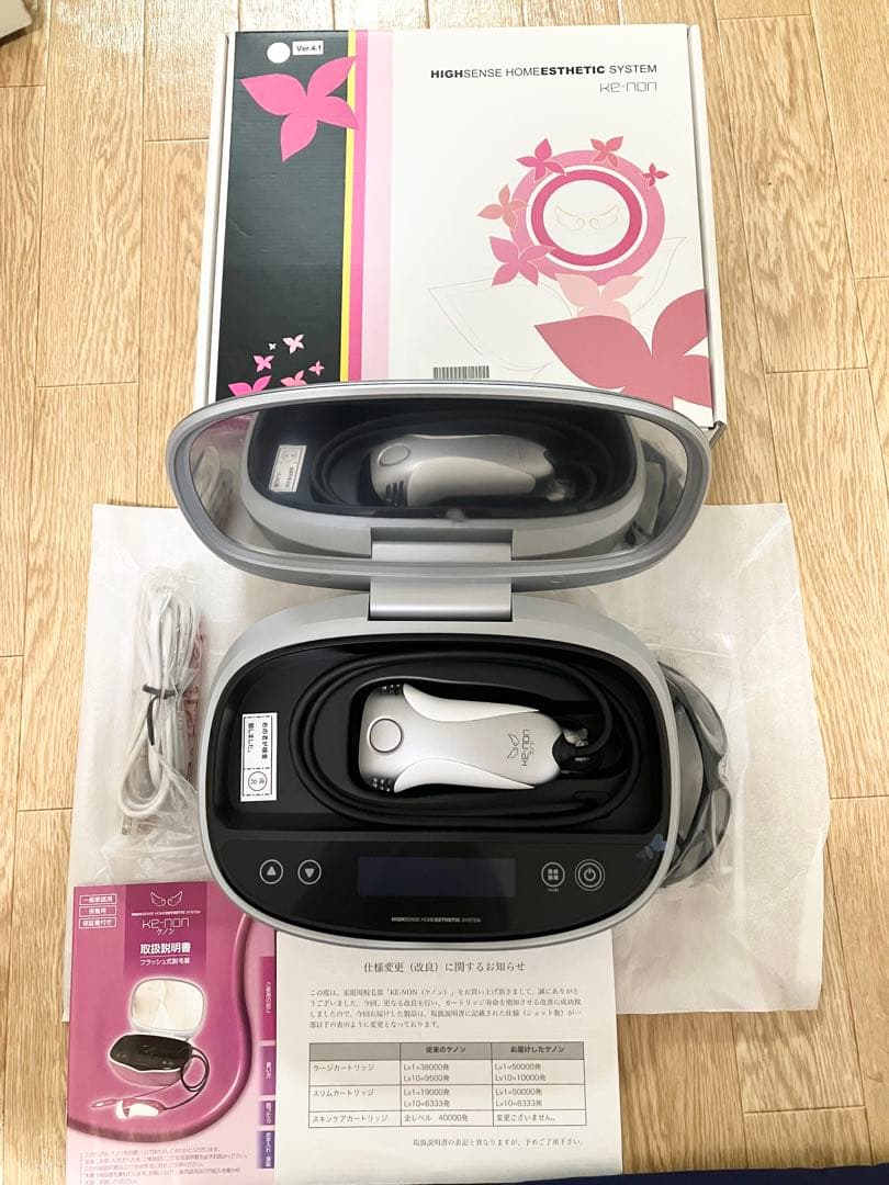美品　KE-NON ケノン 脱毛器 Ver.4.1 眉脱毛付 NIPL-2080