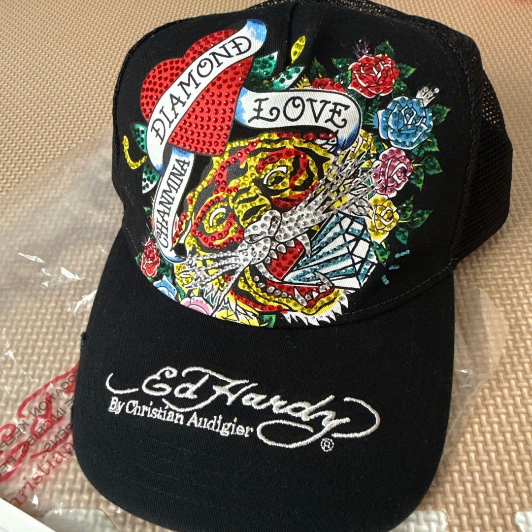 ちゃんみなライブ 限定キャップ エドハーディー