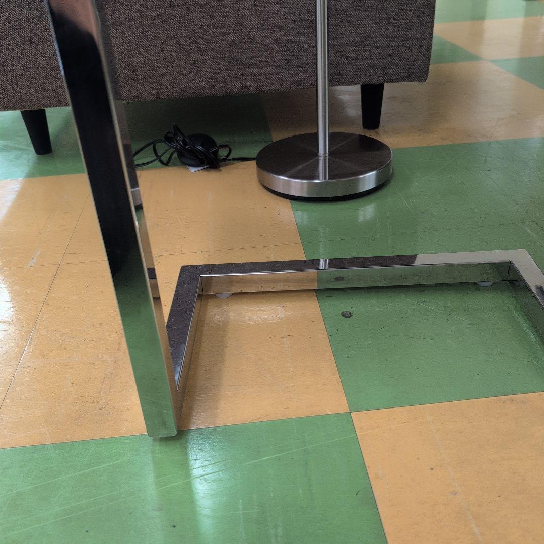 スツール リアルファー おしゃれ 北欧 玄関スツール グレー Grey