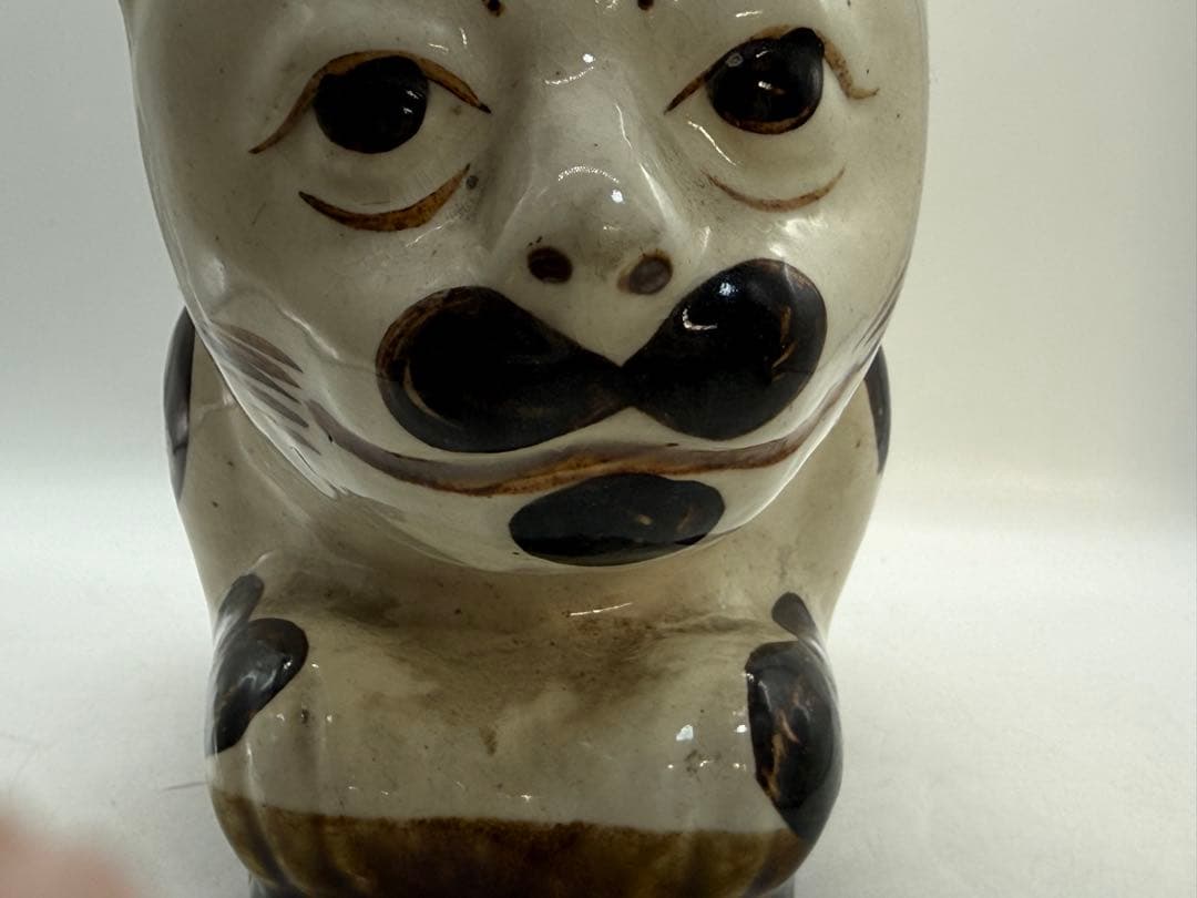 中国　明時代　磁州窯虎形枕　アンティーク　送料込み251217