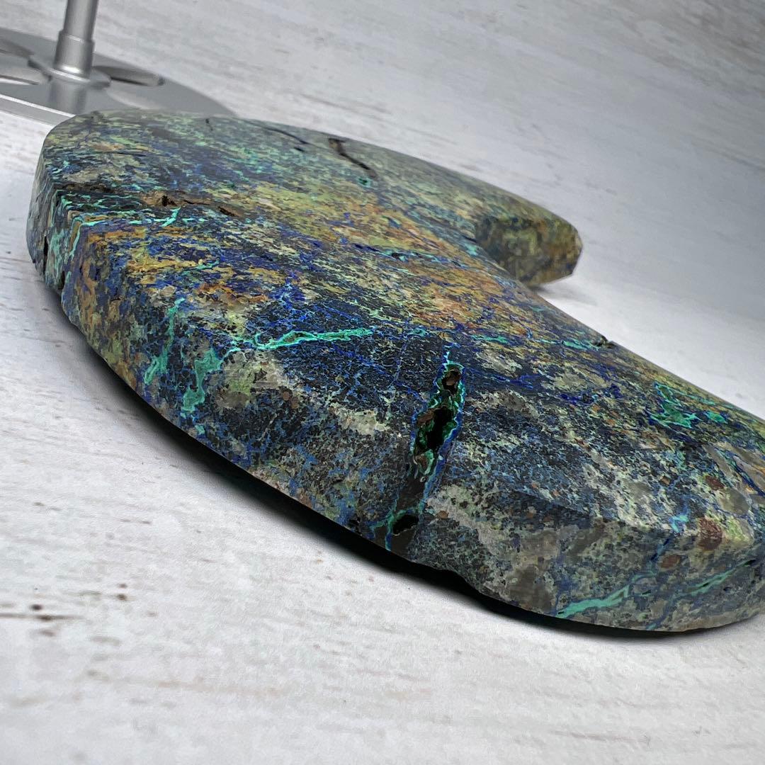 天然石　月　フェニックスストーン　台座付き