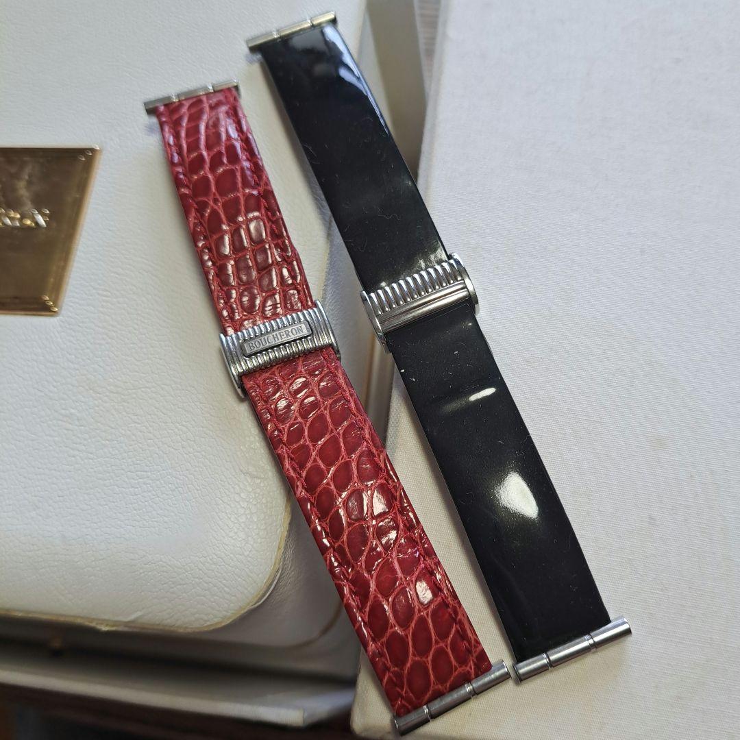 ブシュロン リフレ 時計 Mサイズ ベルト 2本