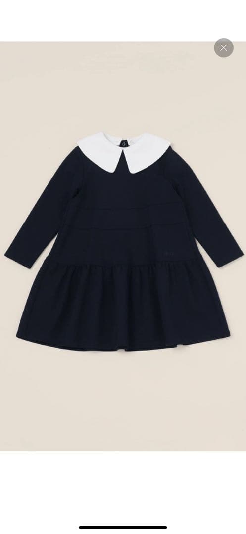 美品　IENA ENFANT 3wayエトワールワンピース　ブラック