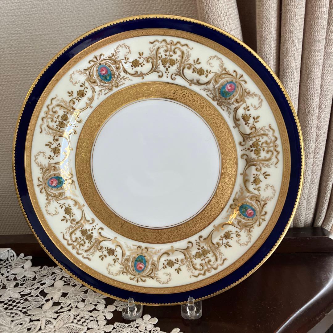 フランスアンティーク　リモージュ　シャルルアレンフェルト　ディナープレート