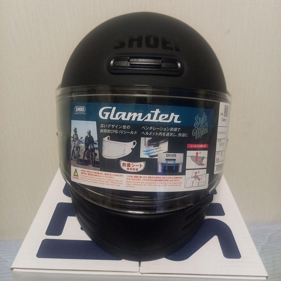 SHOEI Glamster フルフェイスヘルメット M 57c マットブラック