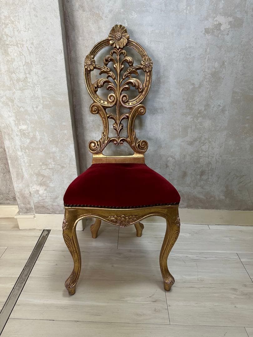 値下げ！！アンティーク　椅子　王様風