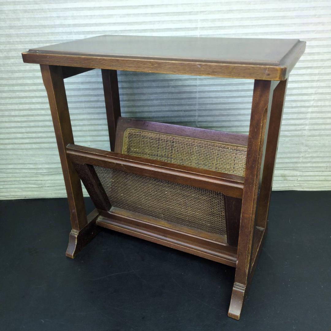 ☆マルニ木工　マガジンラック　地中海シリーズ　サイドテーブル　maruni