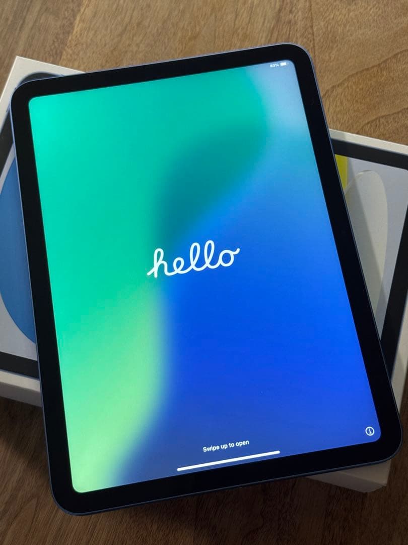 Apple iPad 10.9インチ 第10世代 ブルー バッテリー84%
