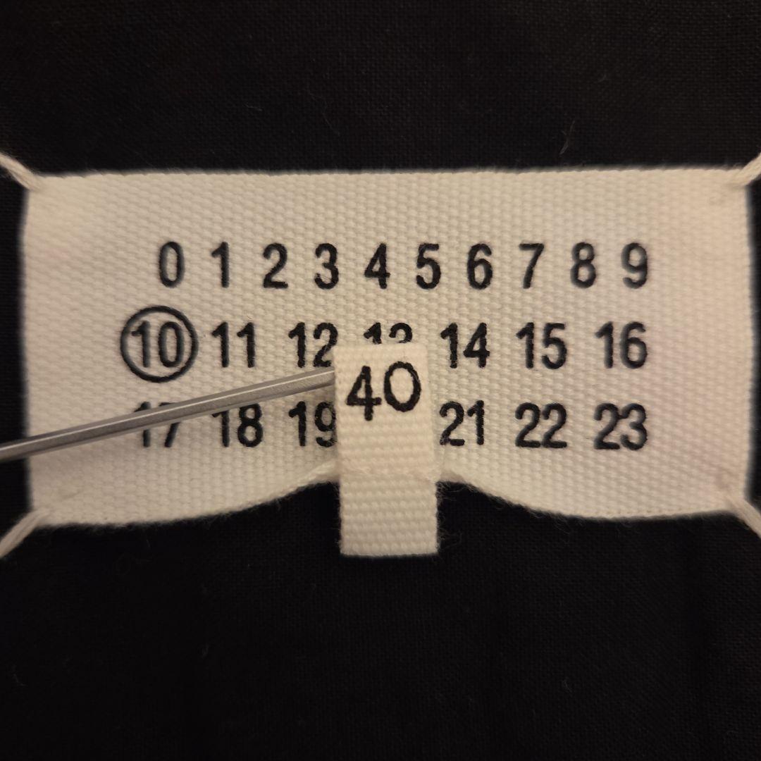 Maison Margiela ⑩ シャツジャケット size40 黒 タグ付