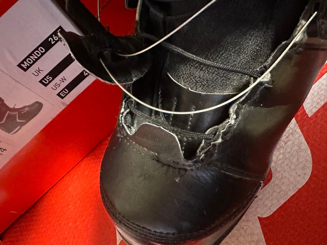 EDGE スノーボードブーツ ブラック 26.5センチ　②