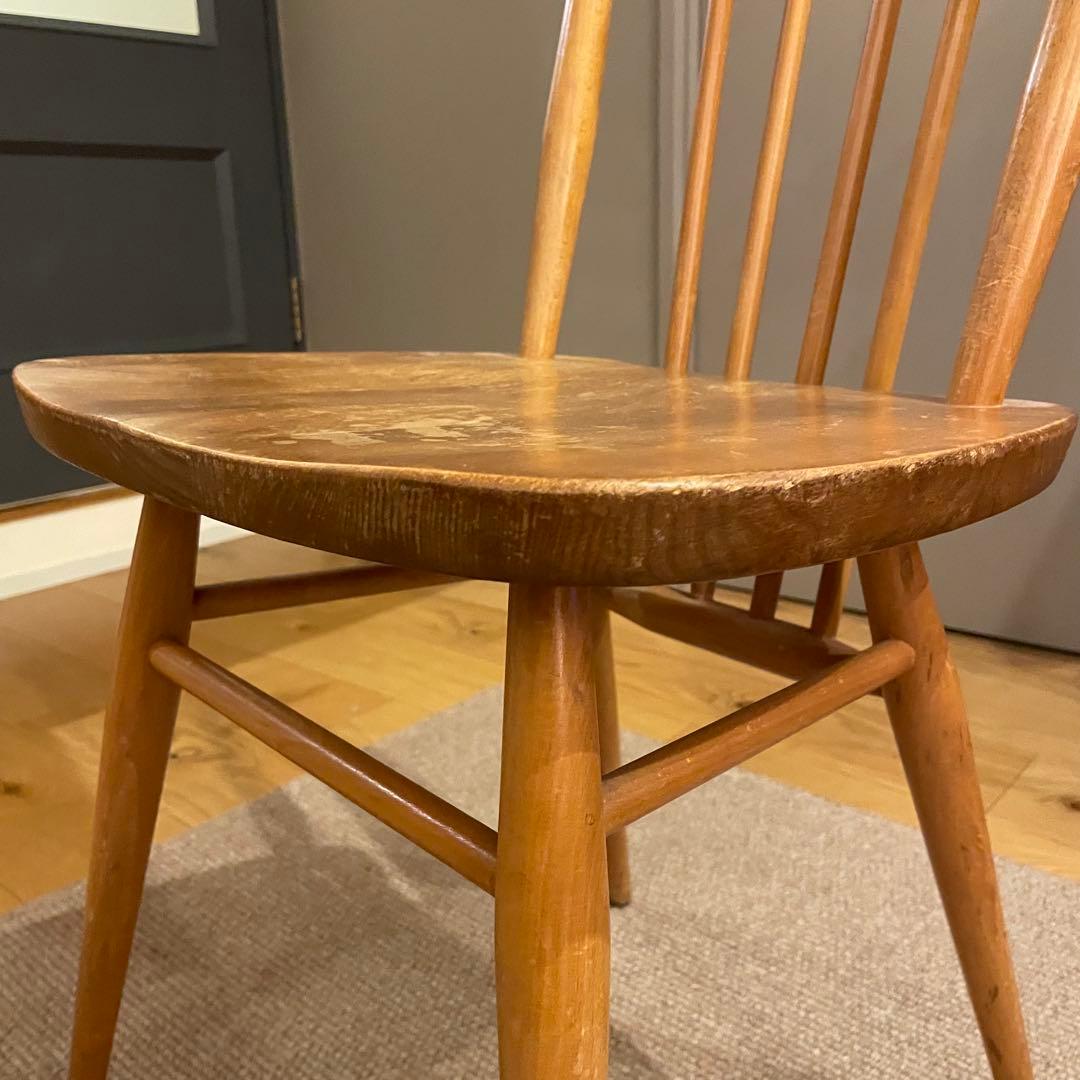 アーコール ERCOL ヴィンテージ スティックバック ハイバックチェア