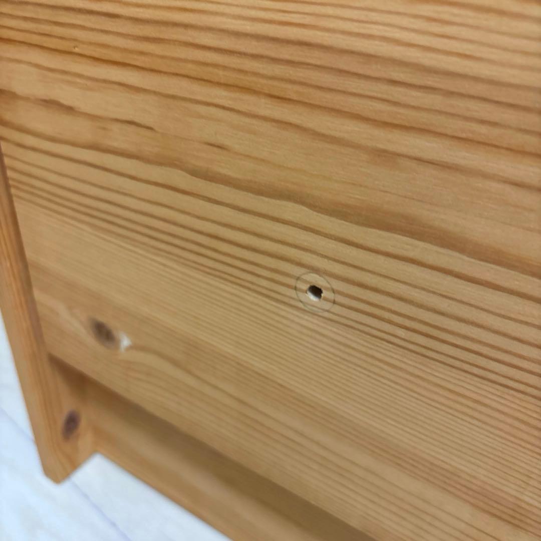 IKEA チェスト　パイン材　3段チェスト