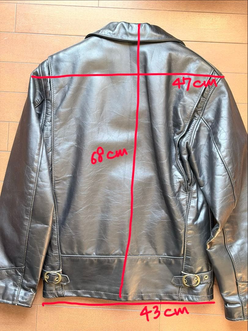 SCHOTT ショット AT101 シングルライダース 36 USA製