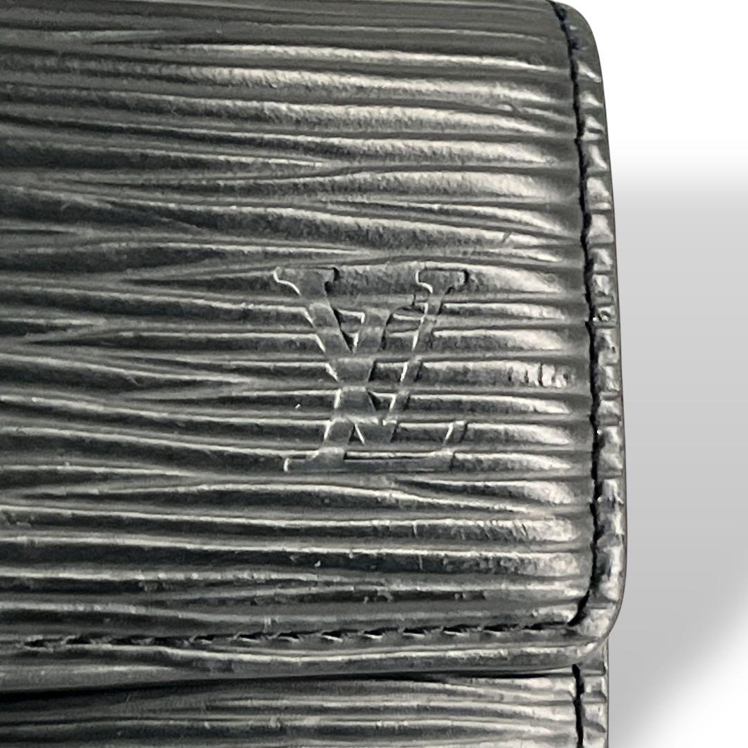 LOUIS VUITTON ラドロー　ケース　カードケース　エピ　ロゴ　黒