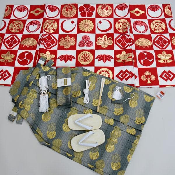 七五三 男児 五歳 羽織袴着物セット 古都小町 袴変更可能 NO16920