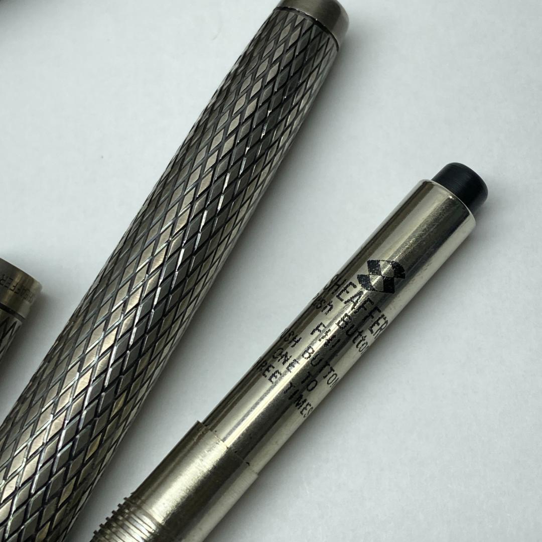 シェーファー万年筆 14金ペン先 STERLING SILVER
