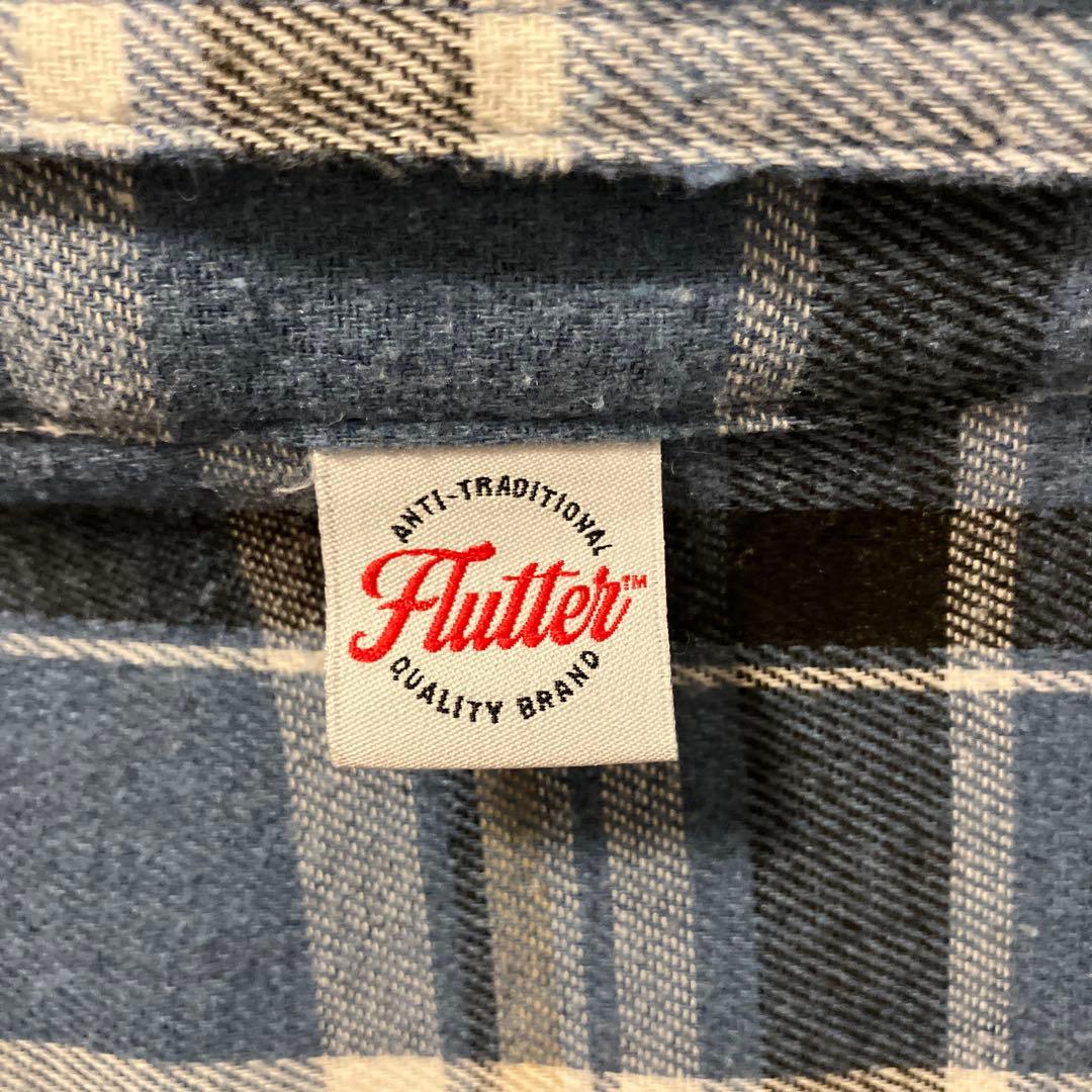 PANTYDROPPER x Flutter ネルシャツ
