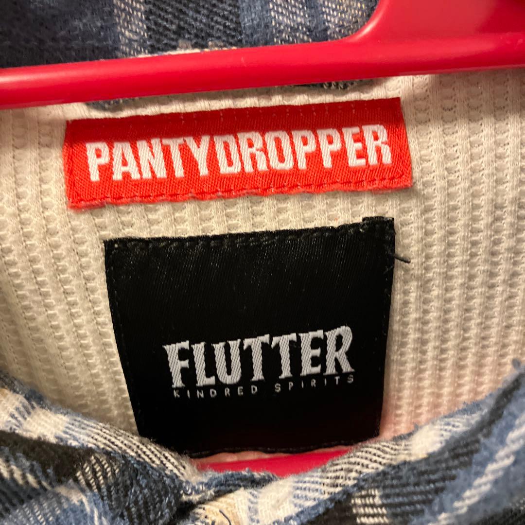 PANTYDROPPER x Flutter ネルシャツ