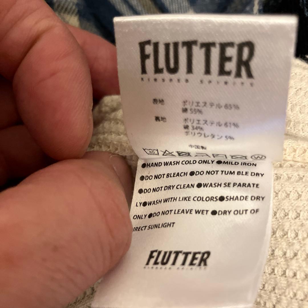 PANTYDROPPER x Flutter ネルシャツ