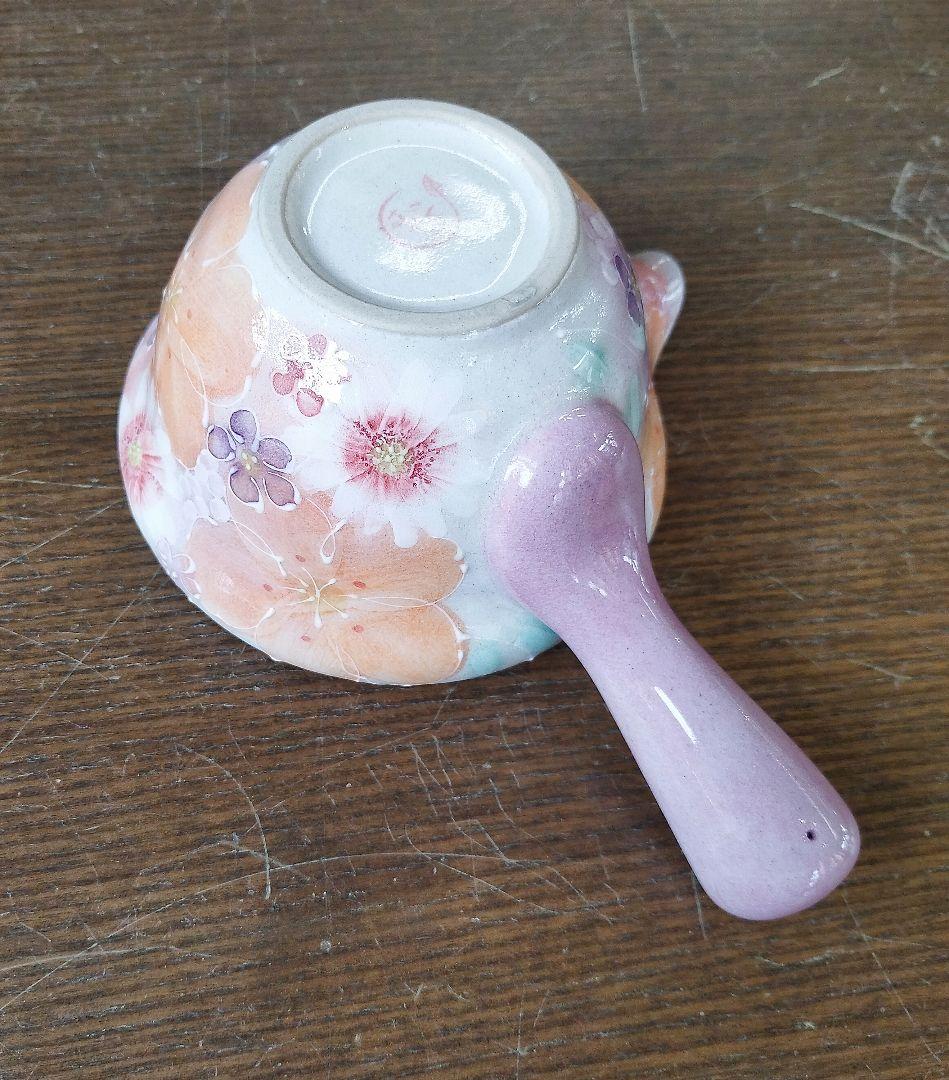 【新品・未使用】工房ゆずりは　紅彩京花　平急須　記念品　プレゼント　ティータイム