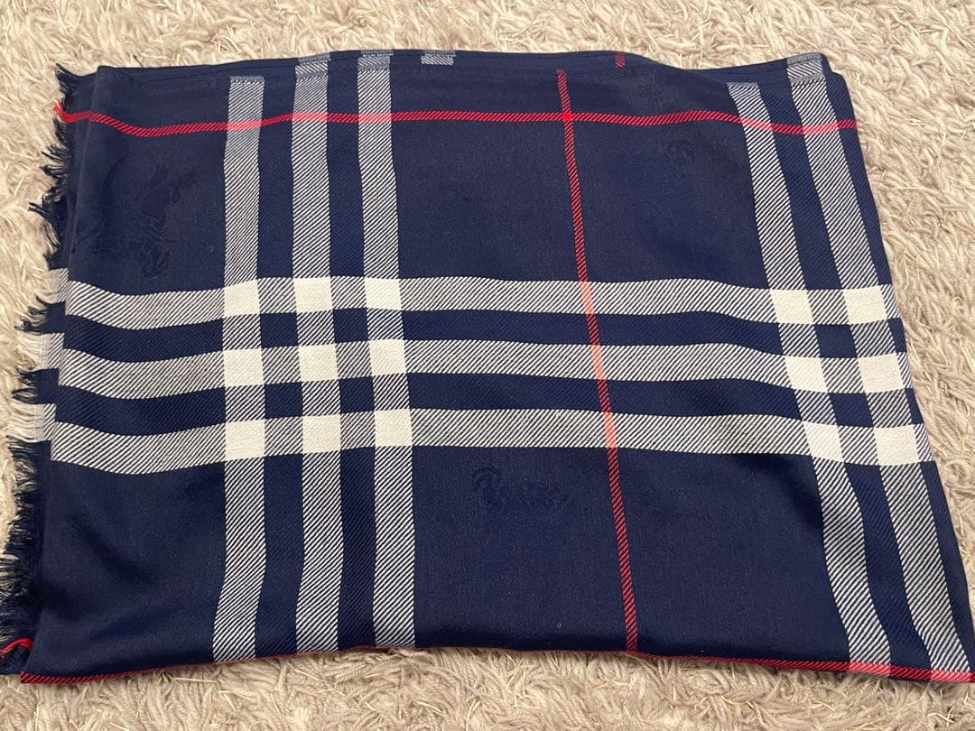 BURBERRY ストール 大判チェック柄