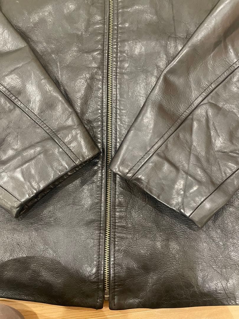 old gap レザージャケット ブラック　Mサイズ