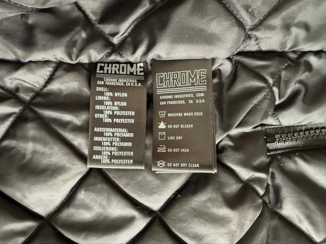 CHROME ストーム　インサレーテッドパーカー