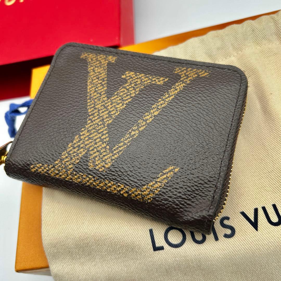 極美品ルイヴィトン ジッピーパース モノグラム ジャイアント M69354