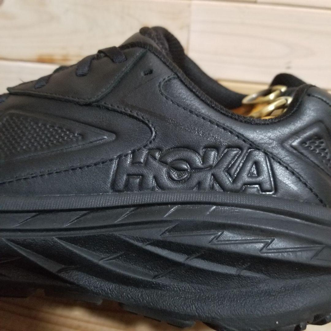 極美品　ホカ オネオネ　BONDI LTR WIDE　レザースニーカー　26.0
