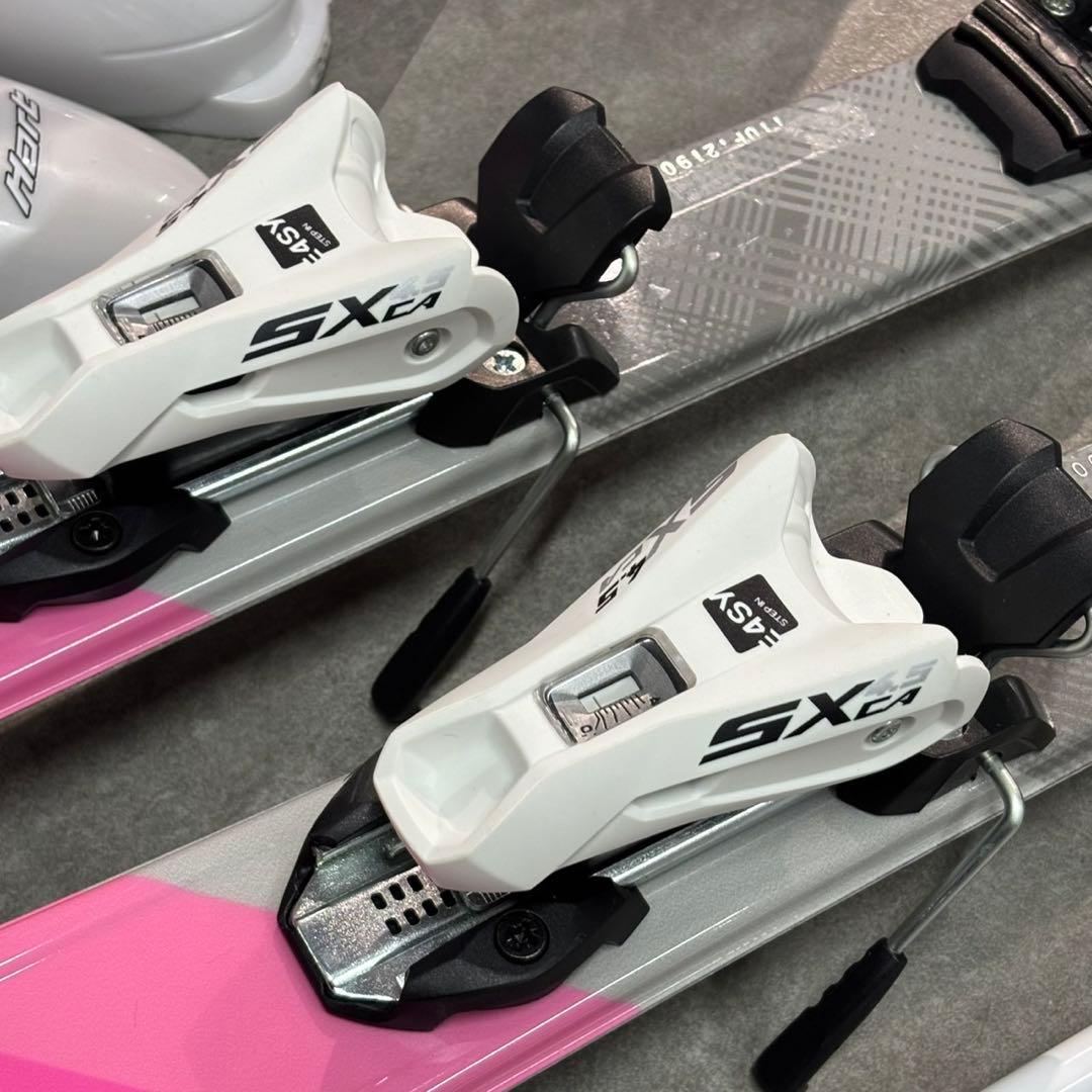 Hart ジュニアスキー 110cm 女の子 ブーツ ストック ハート 札幌