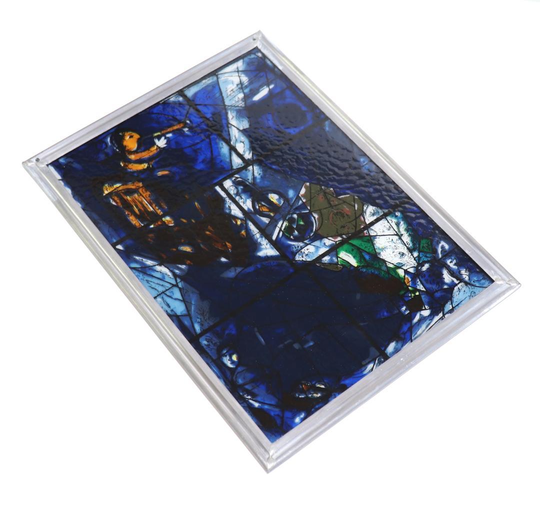 マルク・シャガール 大型ヴィンテージ ステンドグラス アメリカウィンドウズ2/4